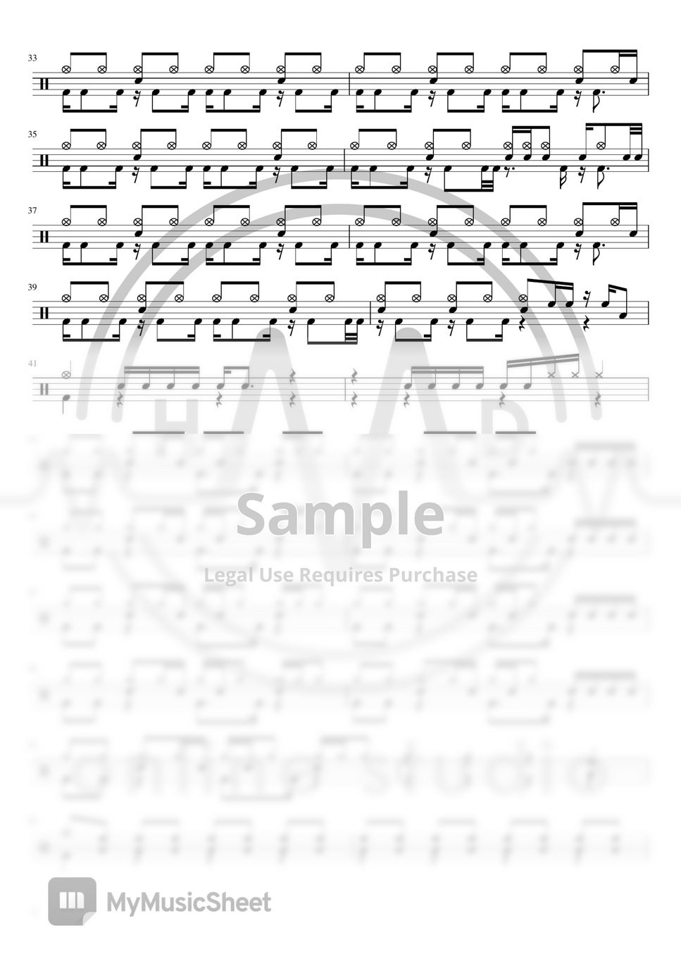 ONE OK ROCK - C.h.a.o.s.m.y.t.h (Drum) by HMD online studio