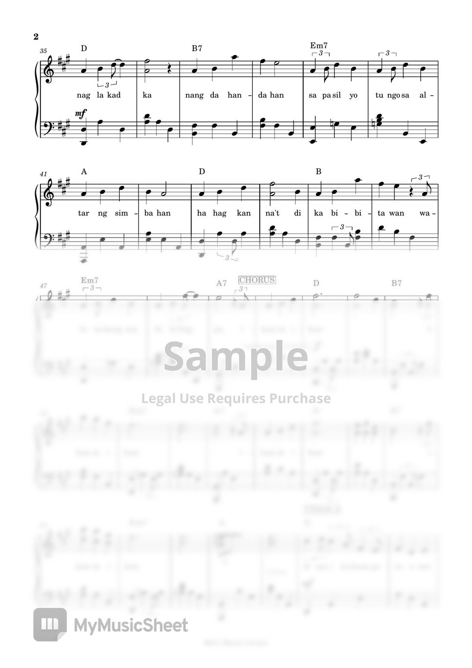 sunkissed-lola-pasilyo-piano-sheet-music-sheets-by-mel-s-music-corner