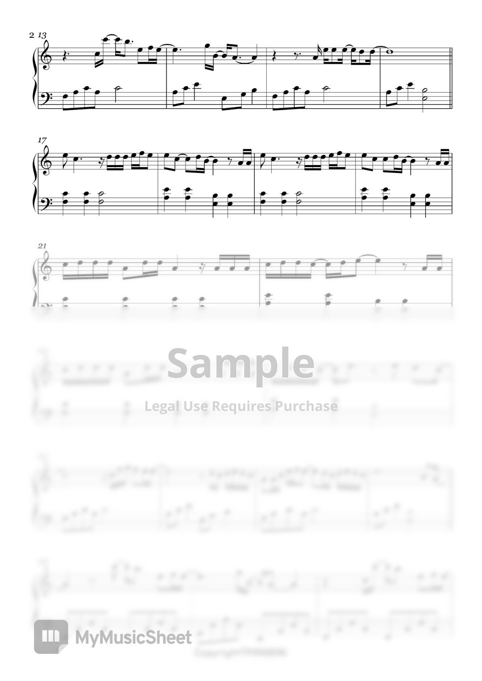 Billie Eilish Your Power (Easy Version) 악보 by MINIBINI