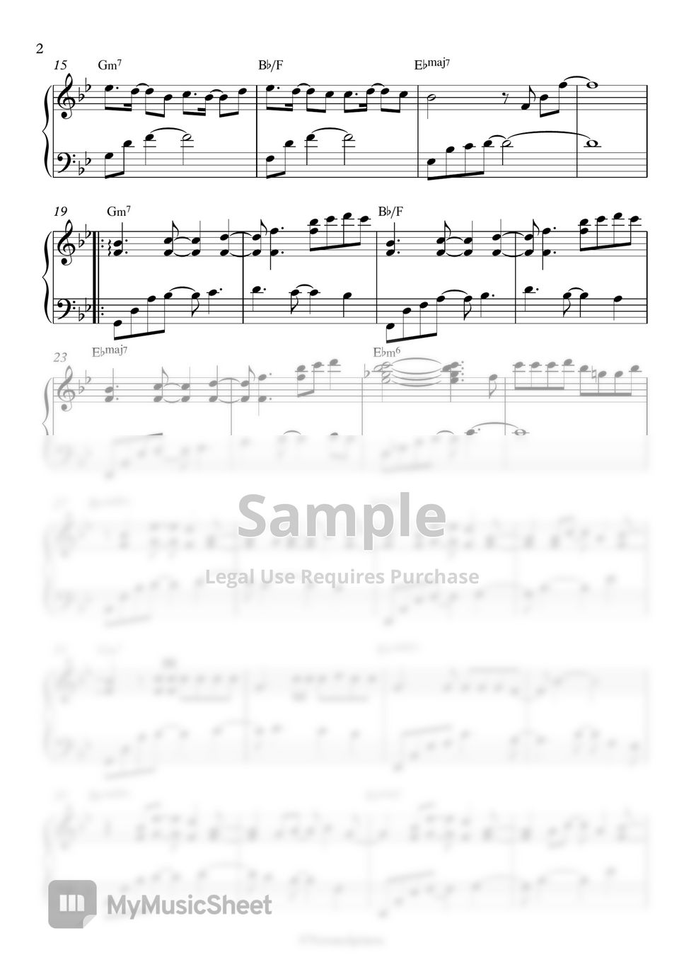 Nct dream rainbow nct piano cover sheets by yunseulpiano