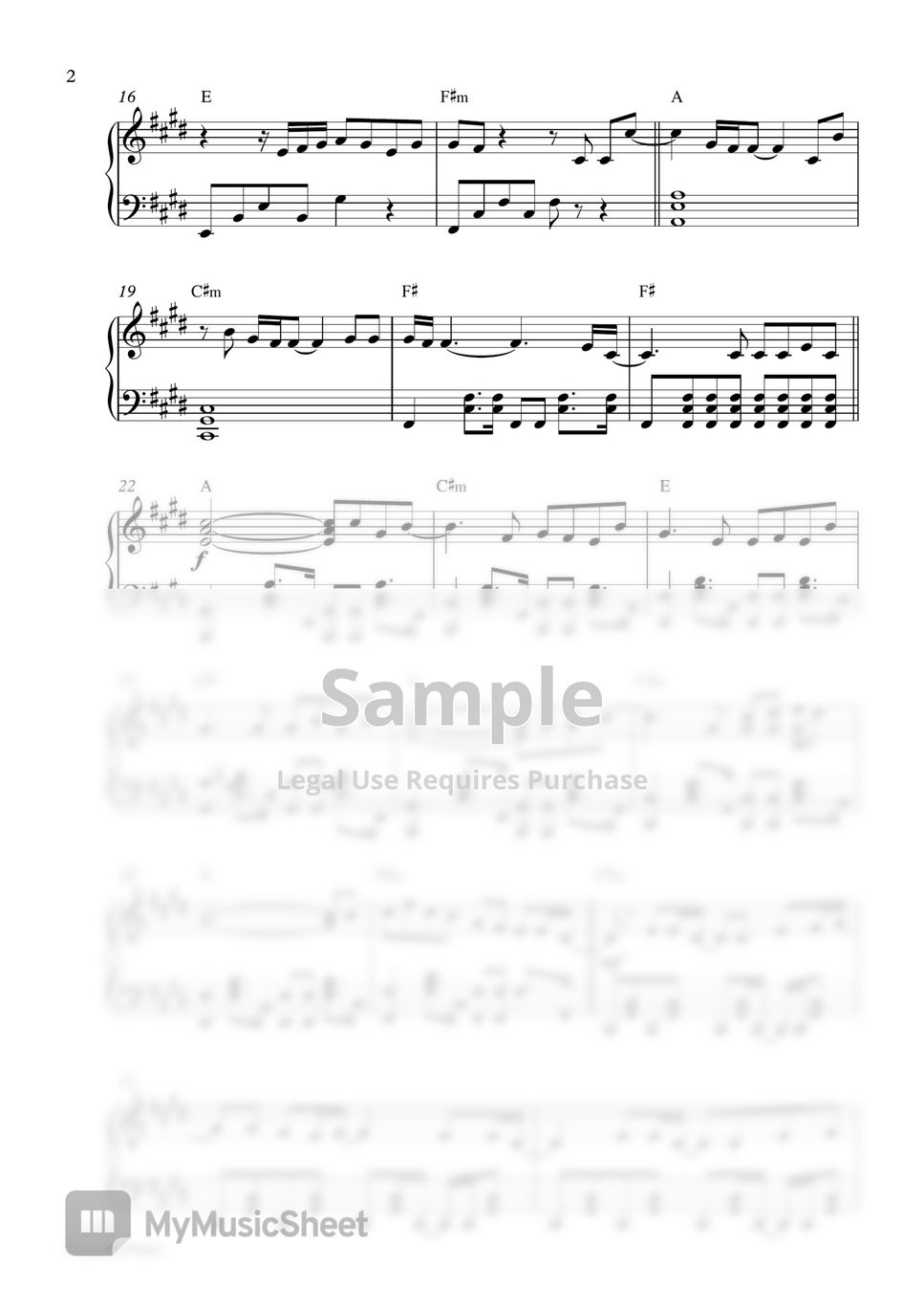Taeyeon - Spark (Piano Sheet) by Pianella Piano