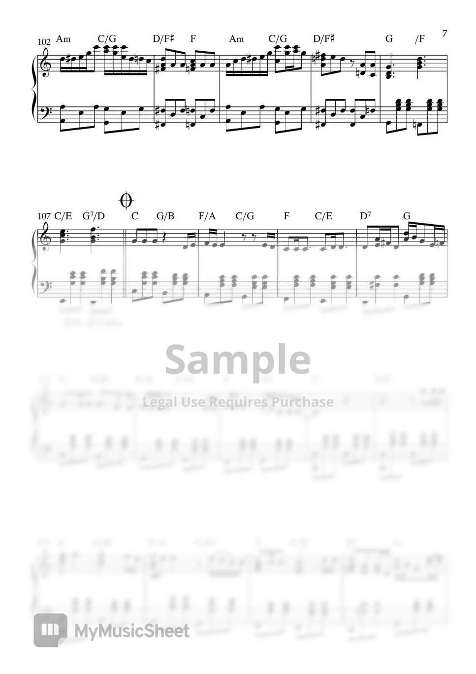 Billy Joel - Piano Man (Pop / Chords / solo piano) by LamiPiano