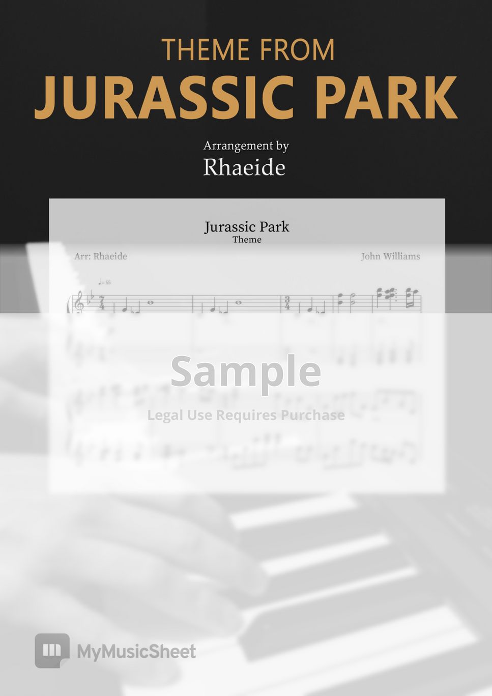 Jurassic Park - Theme (John Williams) by Rhaeide
