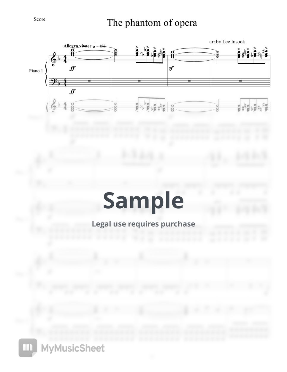 the phantom of the opera the phantom of opera Sheets by lisamusic