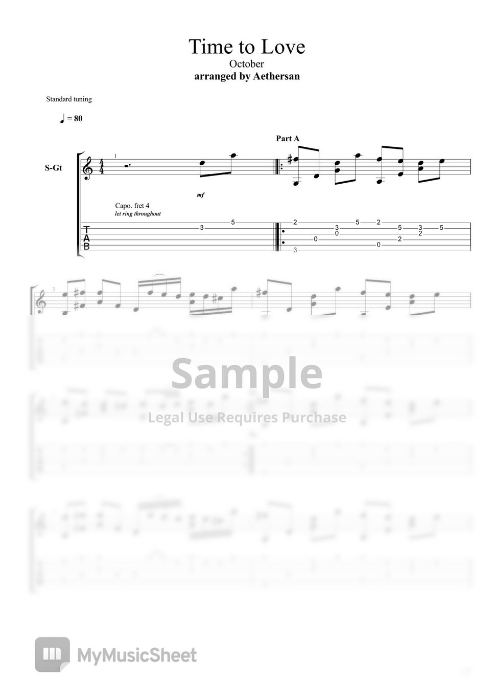 True Love Sheet Music | Coldplay | Guitar Tab