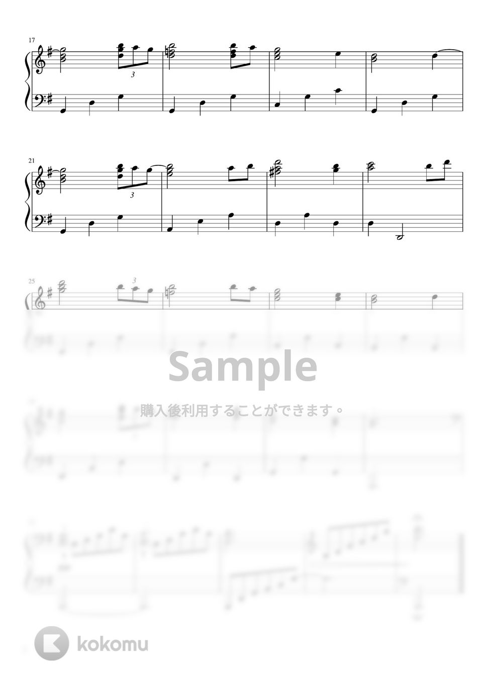 ジョン・ニュートン - アメージンググレイス (ピアノソロ初〜中級) by pfkaori