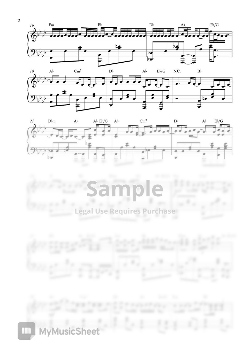 BIGBANG - Still Life (Piano Sheet) by Pianella Piano