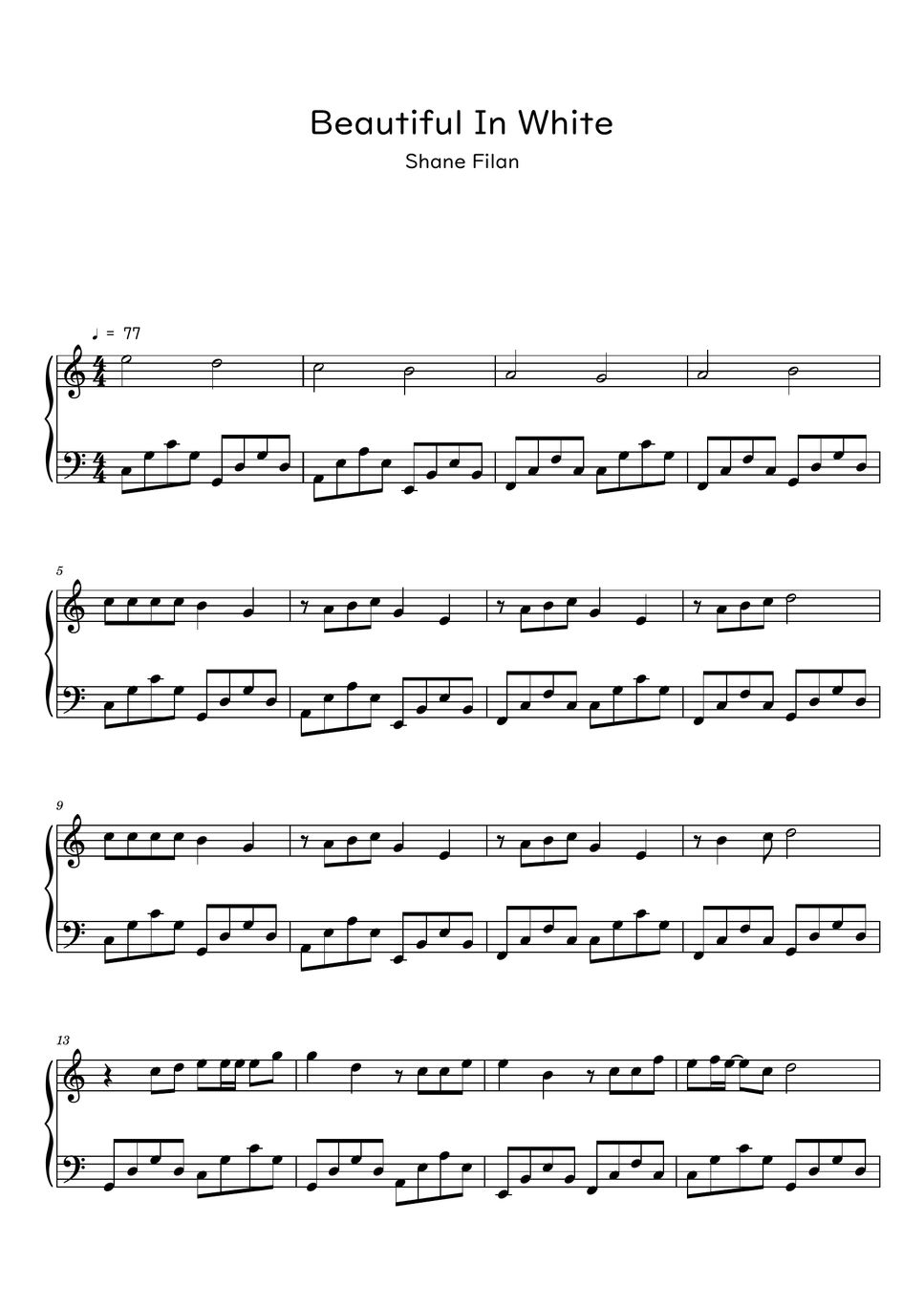 shane-filan-beautiful-in-white-sheet-music-midi-partitura-by-roxette