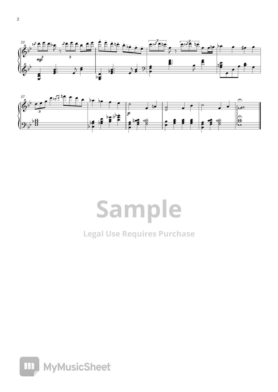 碧蓝档案 - 「忘れられた神々のためのキリエ」Theme 3 (钢琴版) by Singulfer-小言
