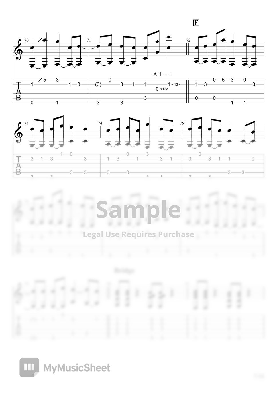 Yorushika - Night Journey (Fingerstyle) Sheets by u3danchou