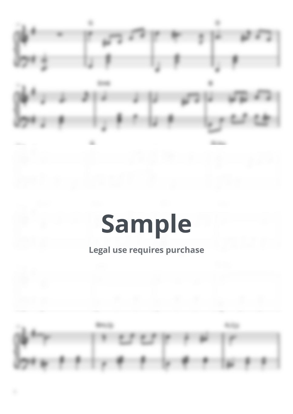 Greensleeves (jazz ver.) Sheets by 헬로블루조이 hellobluejoy