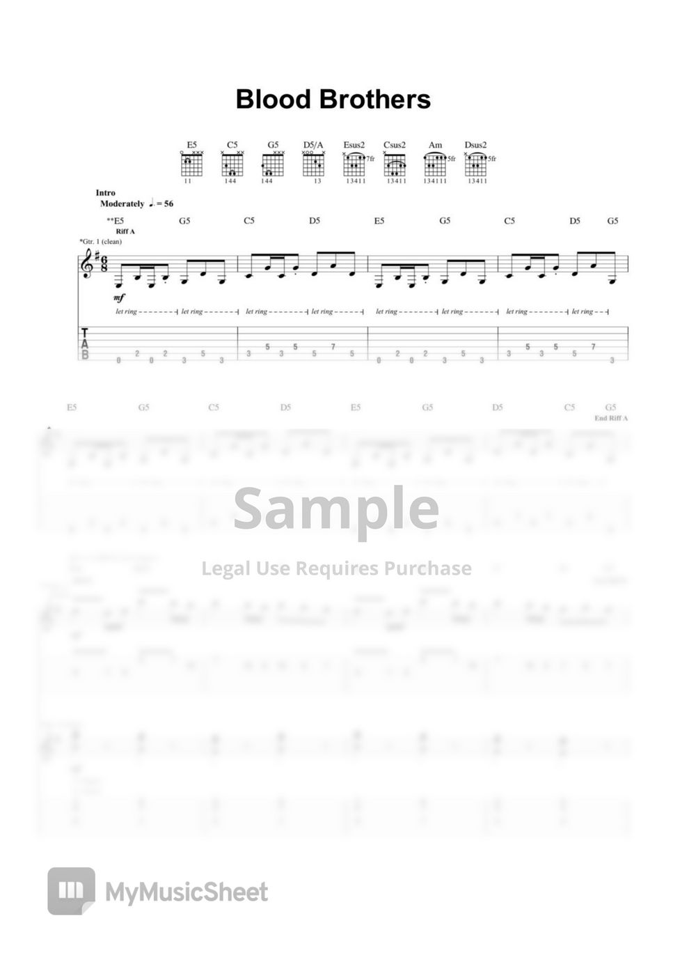 Iron Maiden Blood Brothers Blad by Full Song