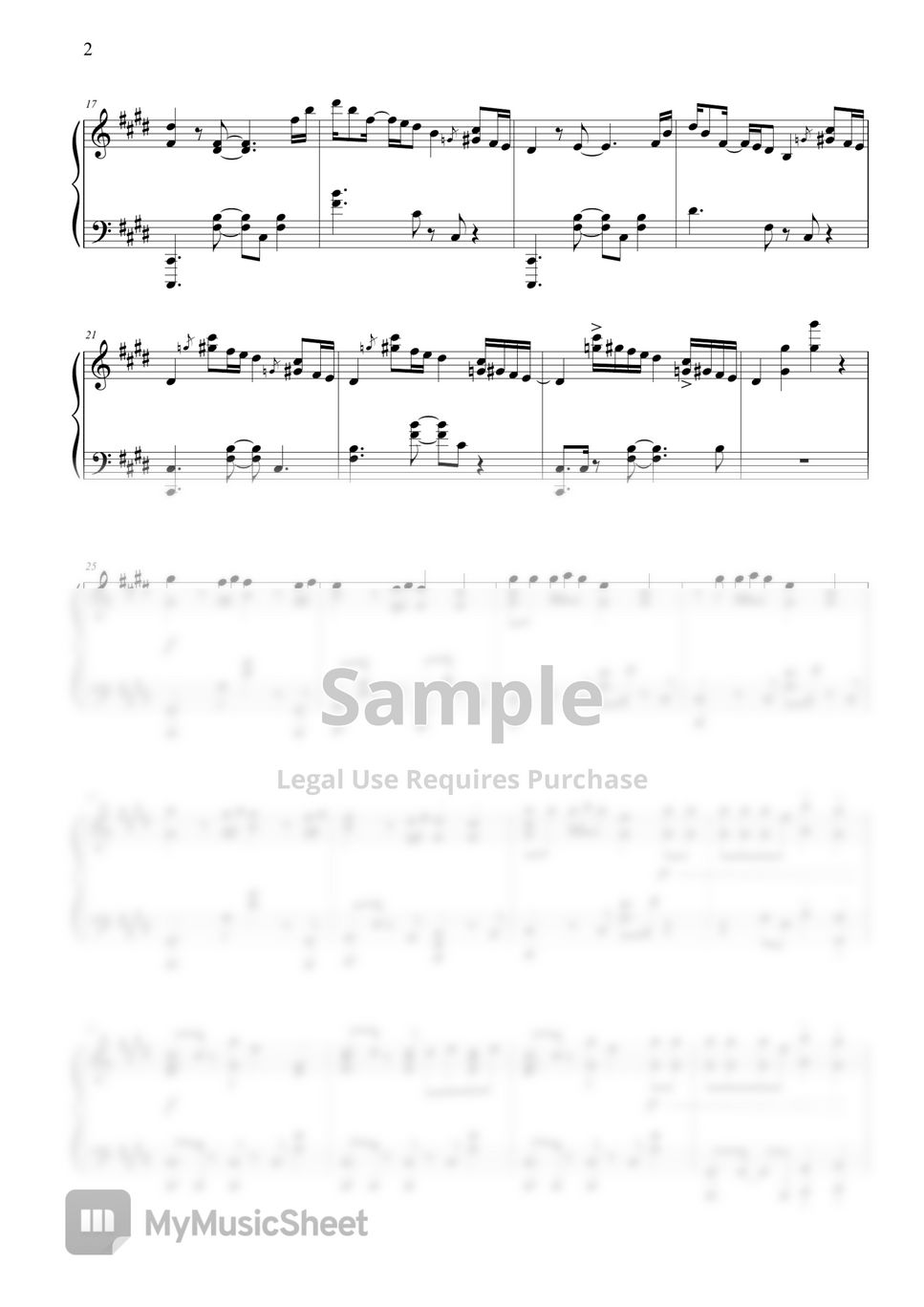 BTS - IDOL Piano by Sarah.K Piano Sheet Music