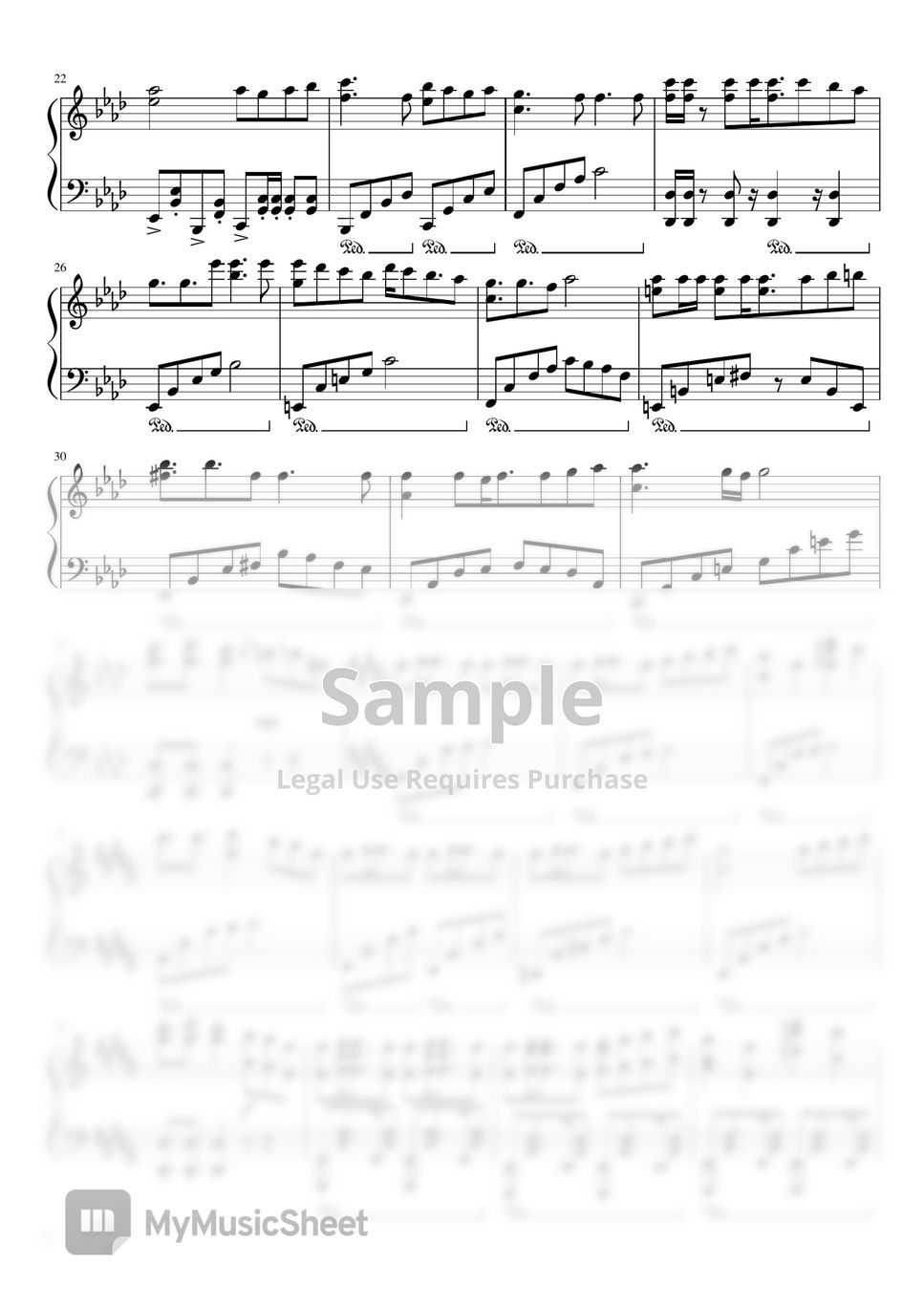 fripSide - only my railgun (simple version) Sheets by Travis Zhou