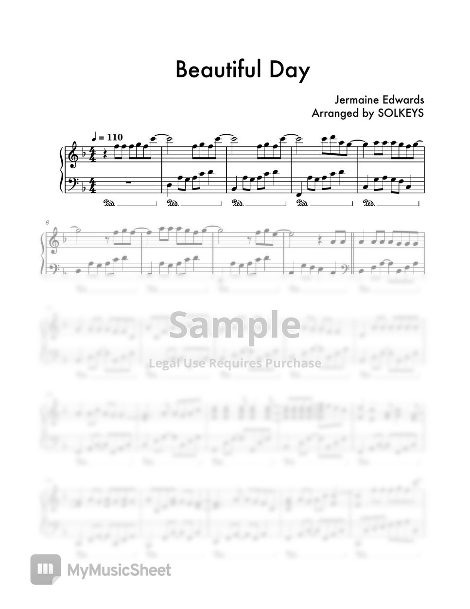 BEAUTIFUL DAY (TRADUÇÃO) - Jermaine Edwards (Impressão) PDF