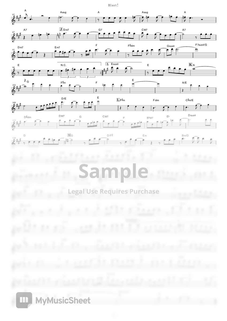 TRUE Blast! (Sound! Euphonium Our Promise A Brand New Day / in Bb