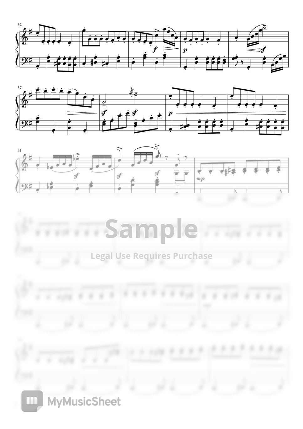 Tchaikovsky Casse Noisette (piano solo Intermediate) Sheets by pfkaori