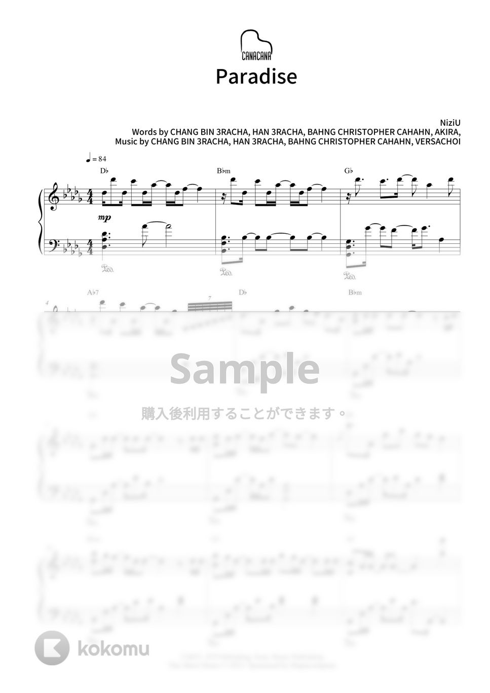 Niziu - Paradise by CANACANA family