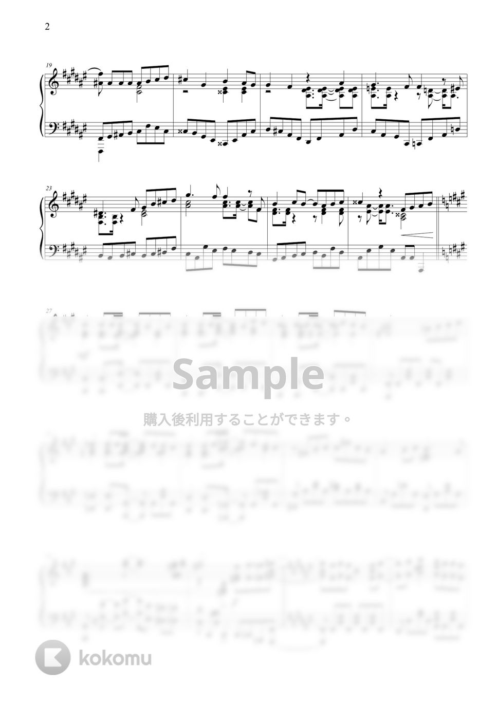 SPY×FAMILY Mixed Nuts 楽譜 by THIS IS PIANO