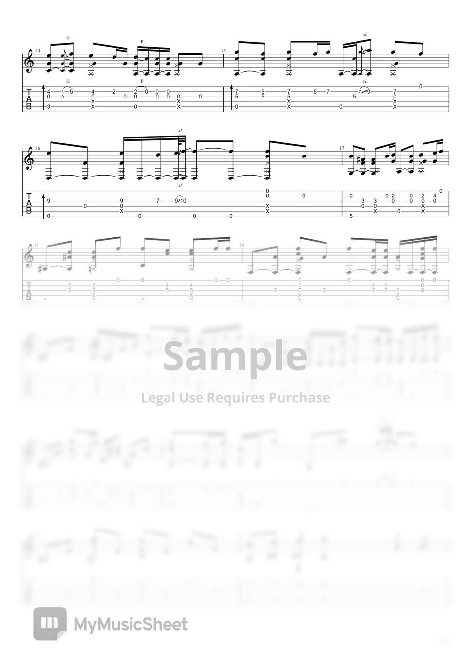 Aimer Sailing Sheets by Michael Diavolos Music