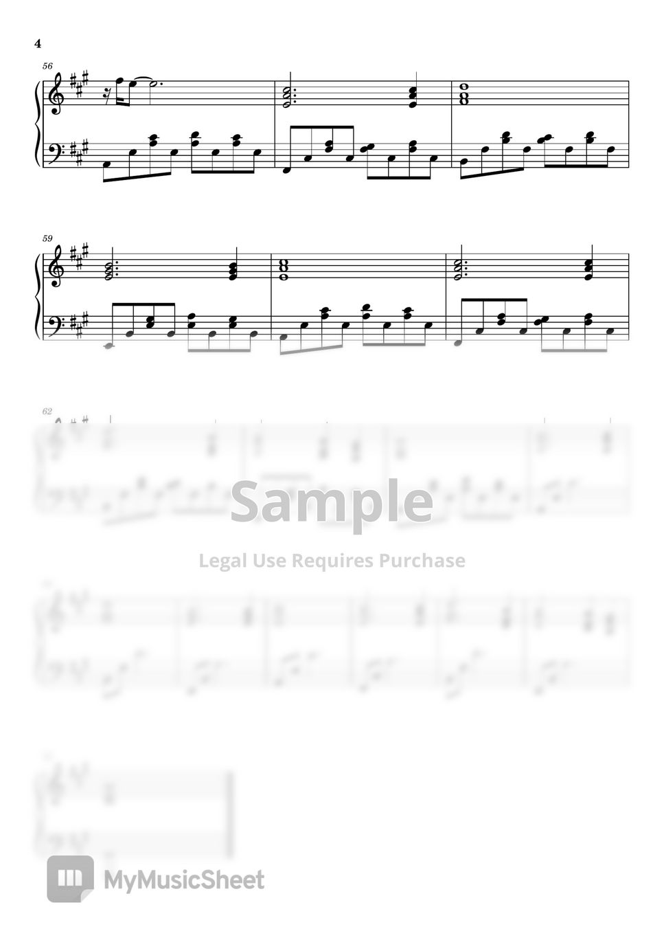 Lift me up – Rihanna Sheet music for Piano (Solo) Easy