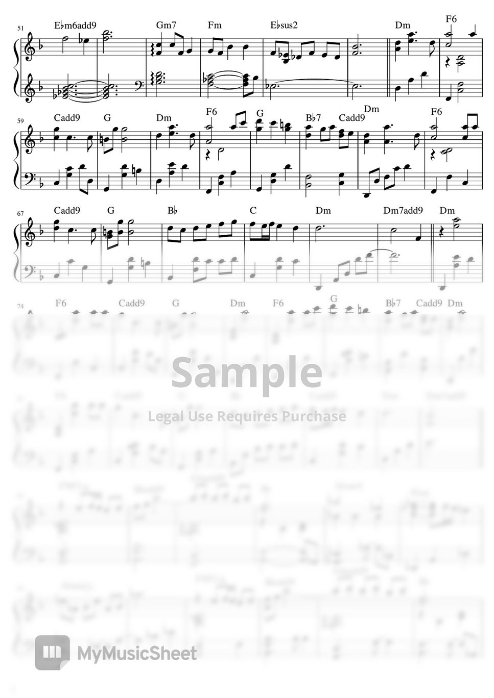 KOKIA Fukurou フクロウ～フクロウが知らせる客が来たと～(Piano sheet + MIDI) 楽譜