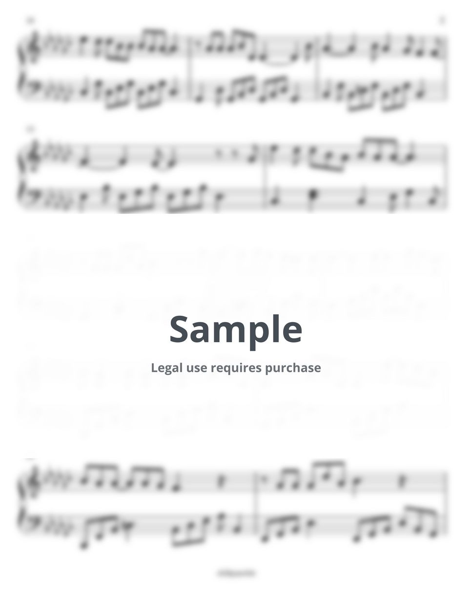 TXT(투모로우바이투게더) - We'll Never Change(ひとつの誓い) ピアノ