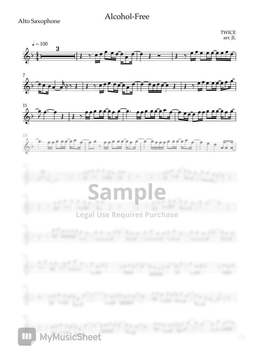 TWICE AS NICE - Alto/tenor Saxophone Duet - Sheet Music Marketplace