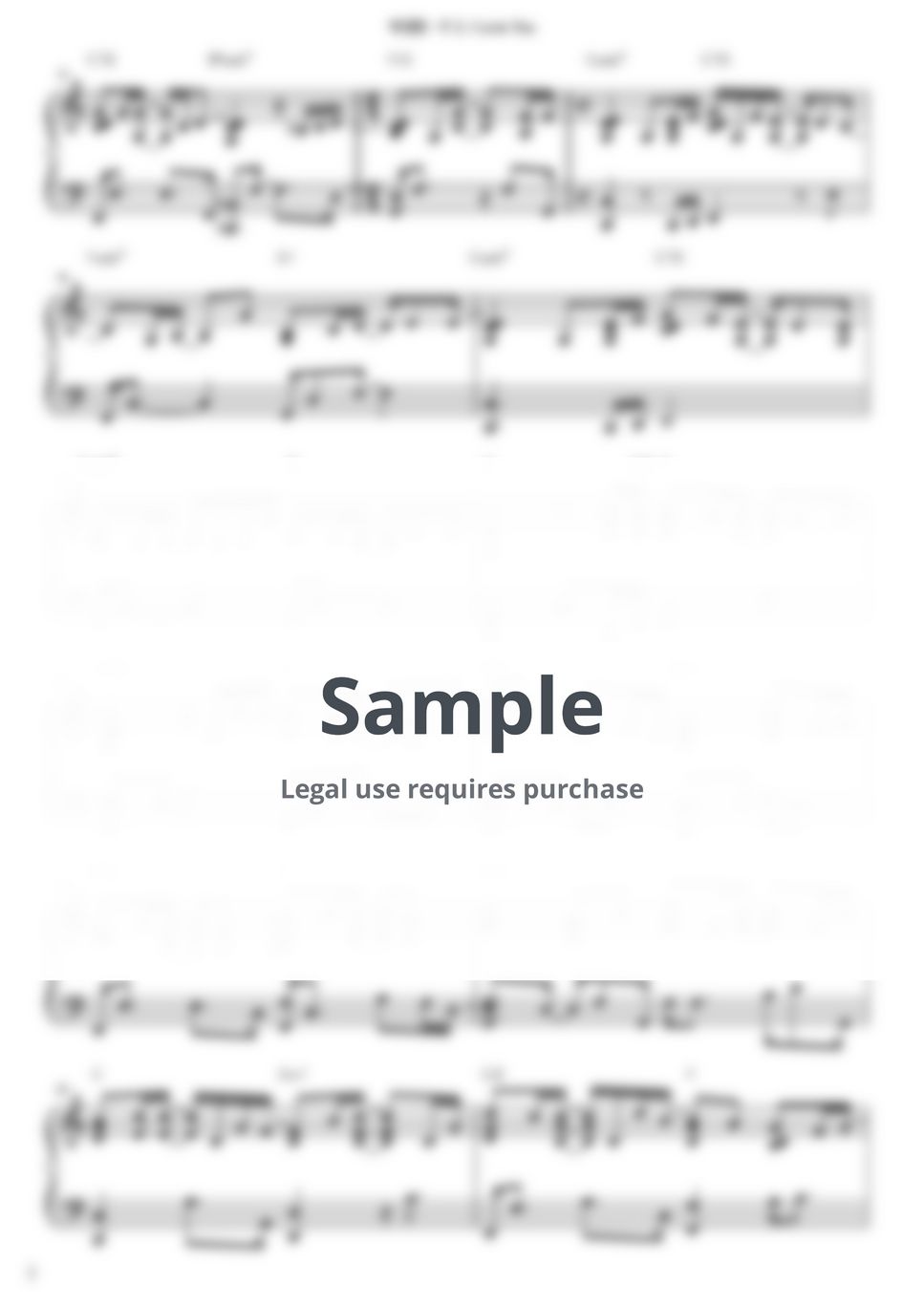 p-s-i-love-you-easy-key-c-sheets-by-realpiano