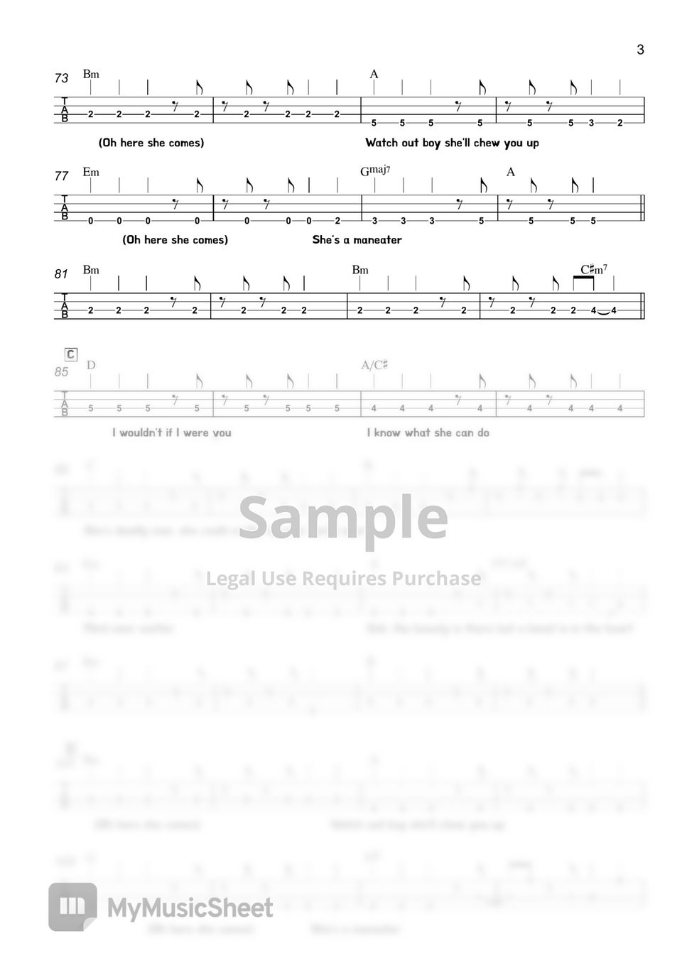 Hall&amp;Oates - Maneater by 김미(Kimme)