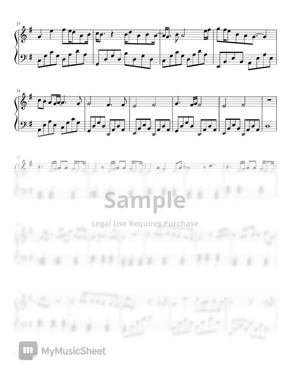 10cm Drawer (Our Beloved Summer OST Part.1) 악보 by Piano Twist