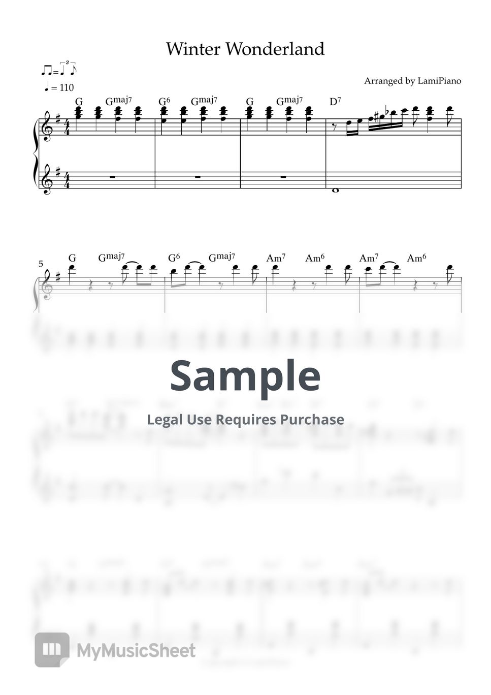 Richard Himber Winter Wonderland (Carol / Christmas piano/ Chords