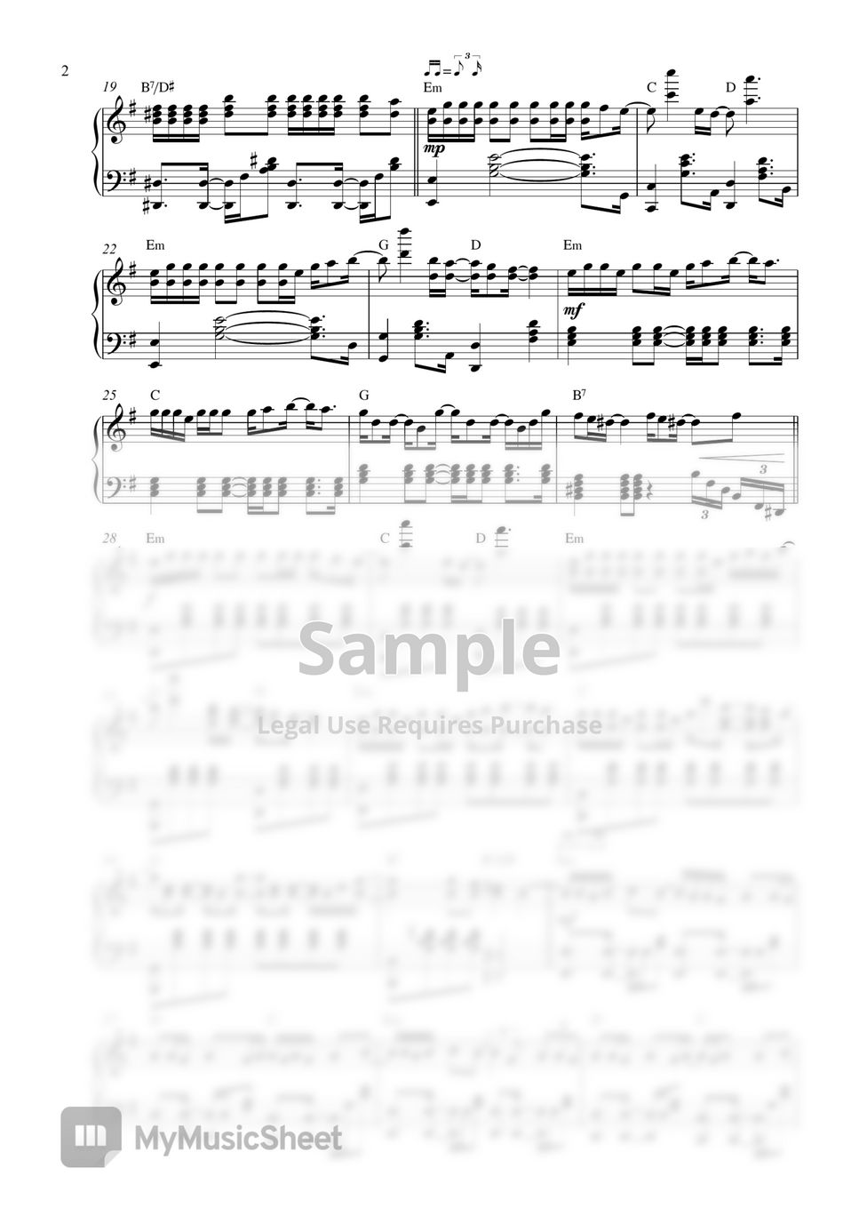 Jessica Darrow From Encanto Surface Pressure Piano Sheet 曲谱 By Pianella Piano 