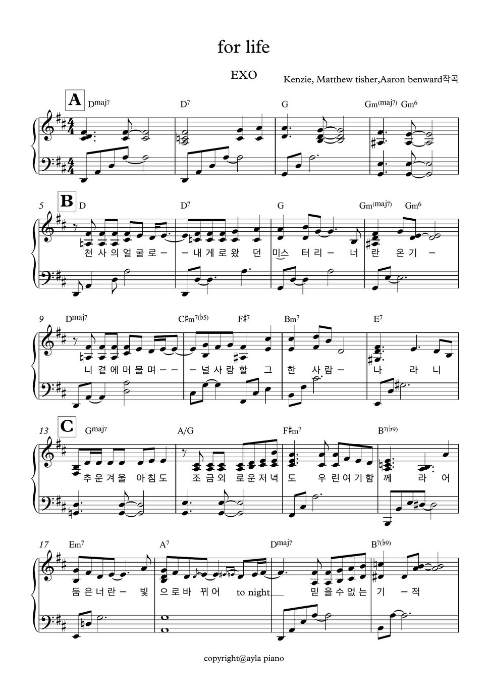 exo-for-life-d-key-by-ayla-piano