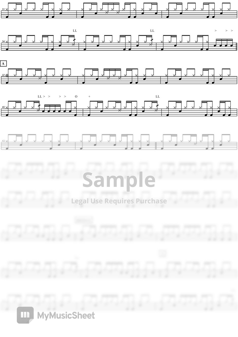 Herbie Hancock - Chameleon Sheets by COPYDRUM