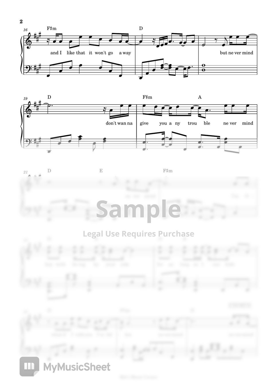 Lola Amour Fallen Piano Sheet Music Sheets By Mels Music Corner 