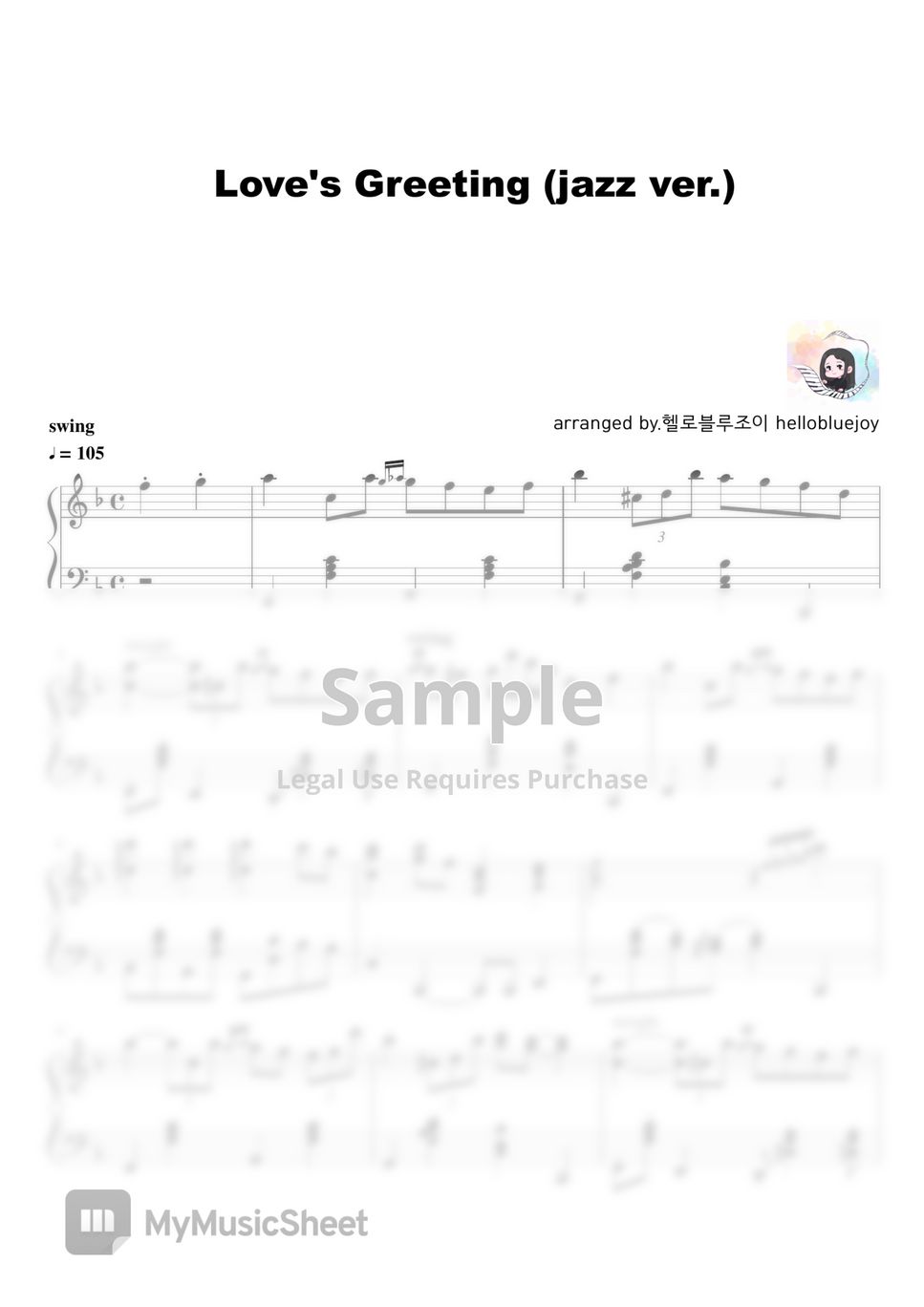 e-elgar-love-s-greeting-jazz-ver-by-hellobluejoy