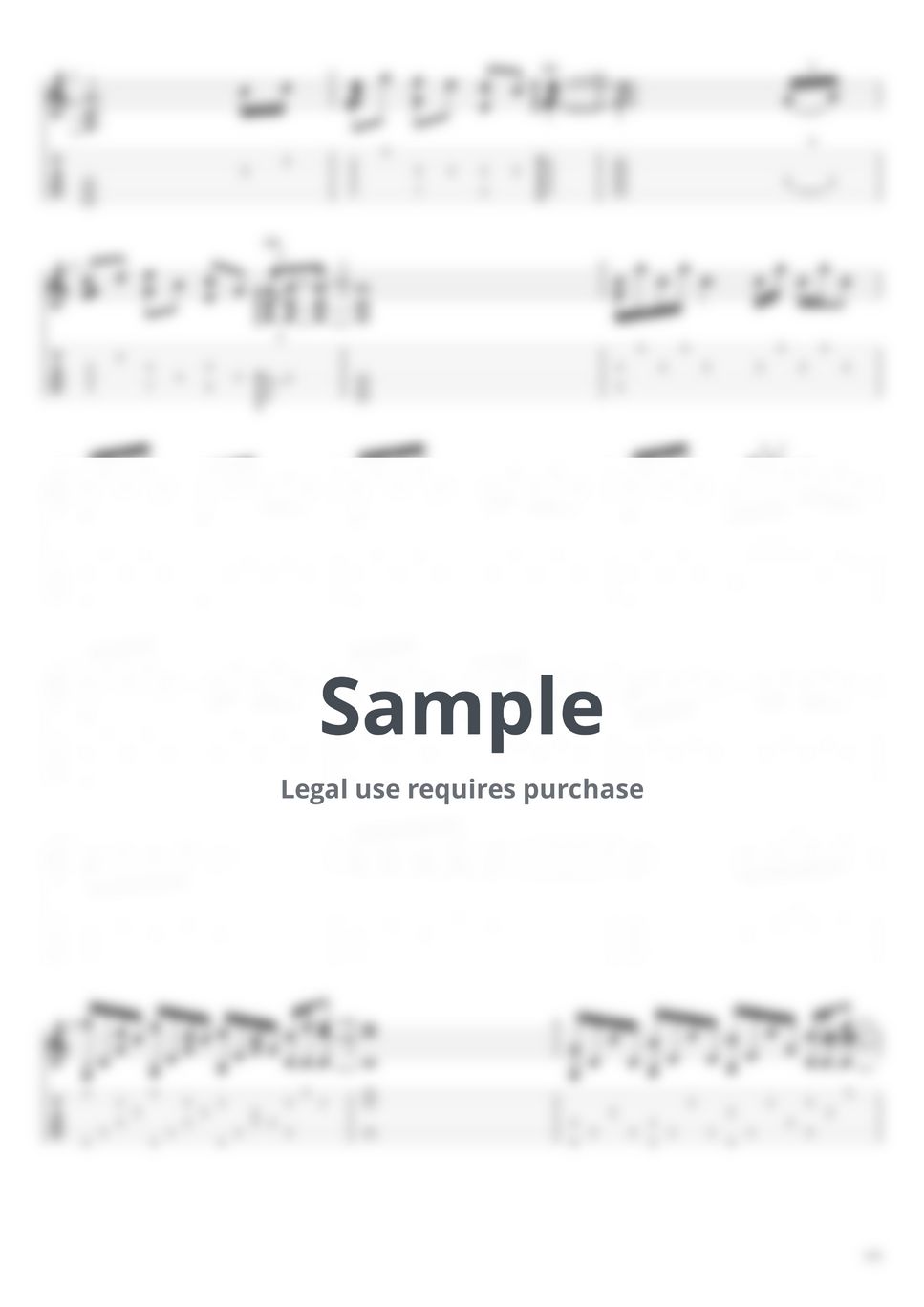 君の名は - 三葉のテーマ (フィンガースタイル) by Saku