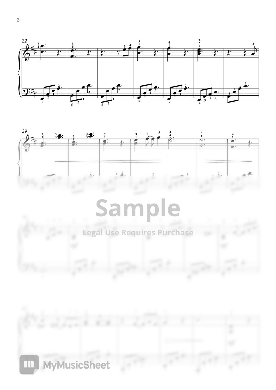 Elvis Presley - Can&#x27;t Help Falling In Love/Easy/ by Adelina Piano