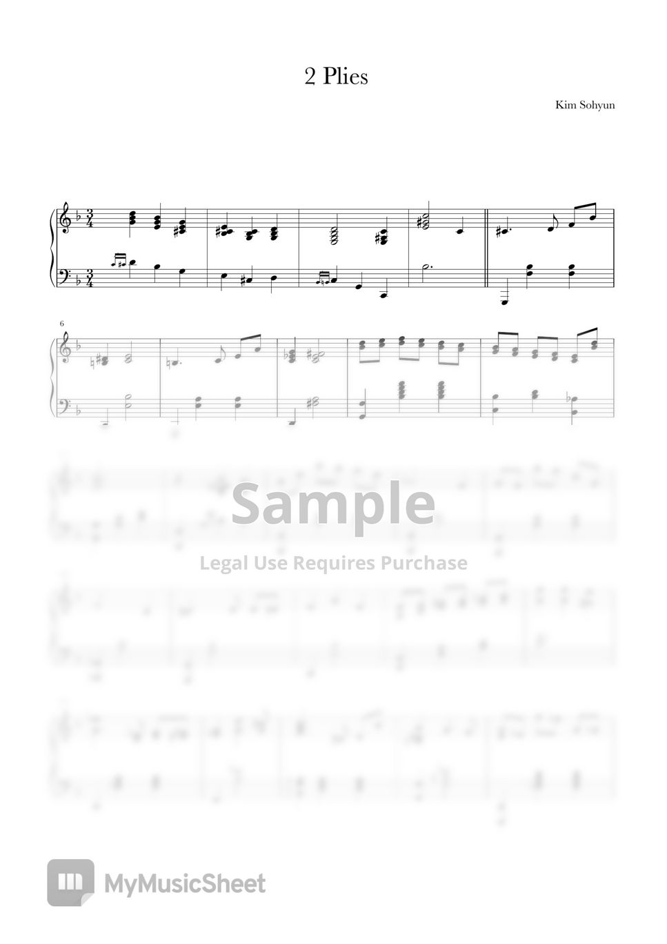 Kim so hyun 2 plies vol 2 sheets