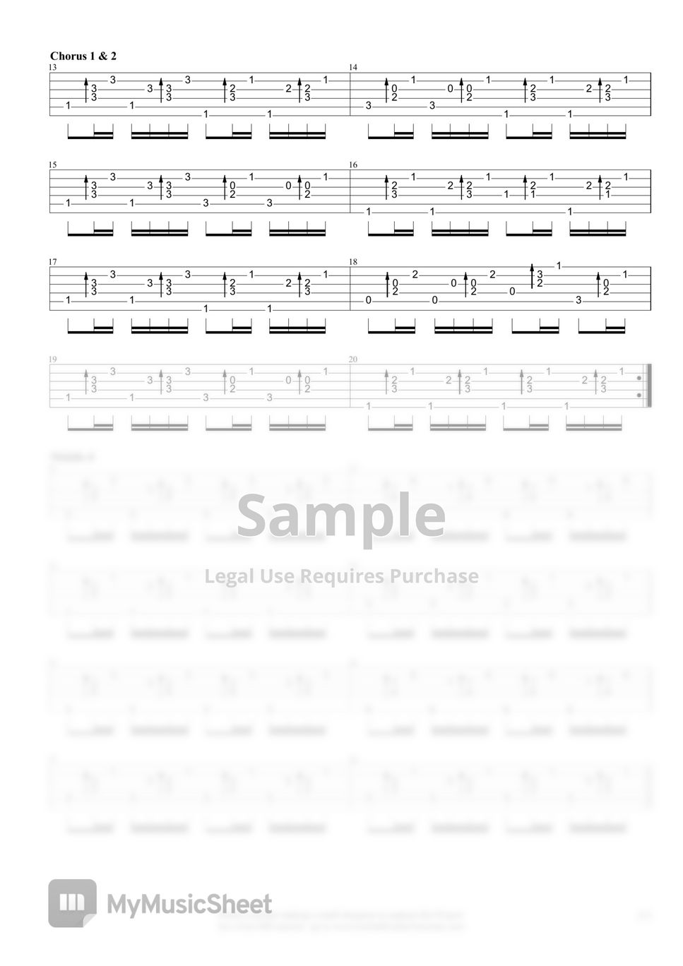 Plain White T's The Giving Tree Sheets by Goliath Guitar Tutorials