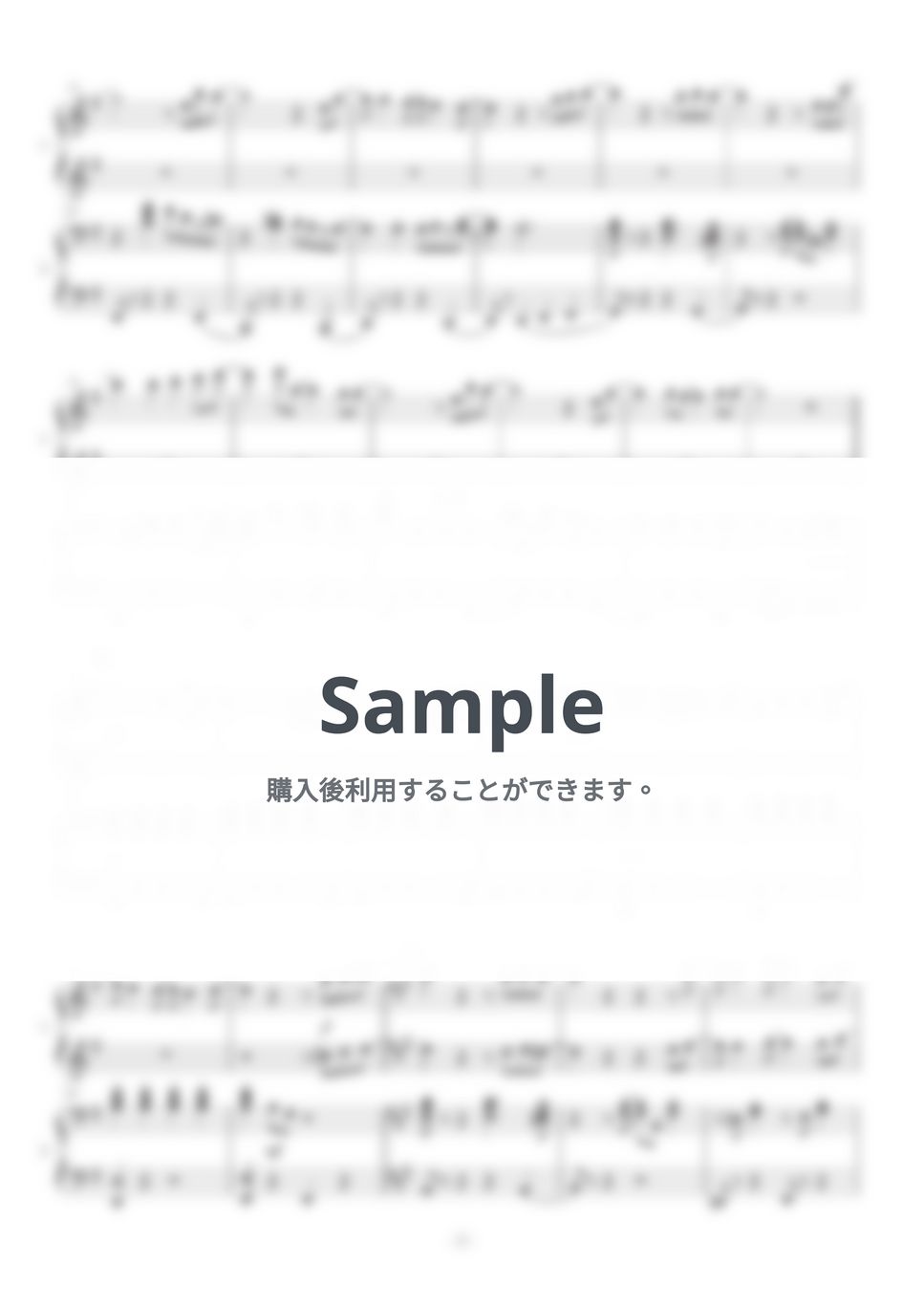 Vaundy - タイムパラドックス (ピアノ連弾 / 初~中級 / 映画ドラえもん のび太の地球交響楽) by Kanna Inoue