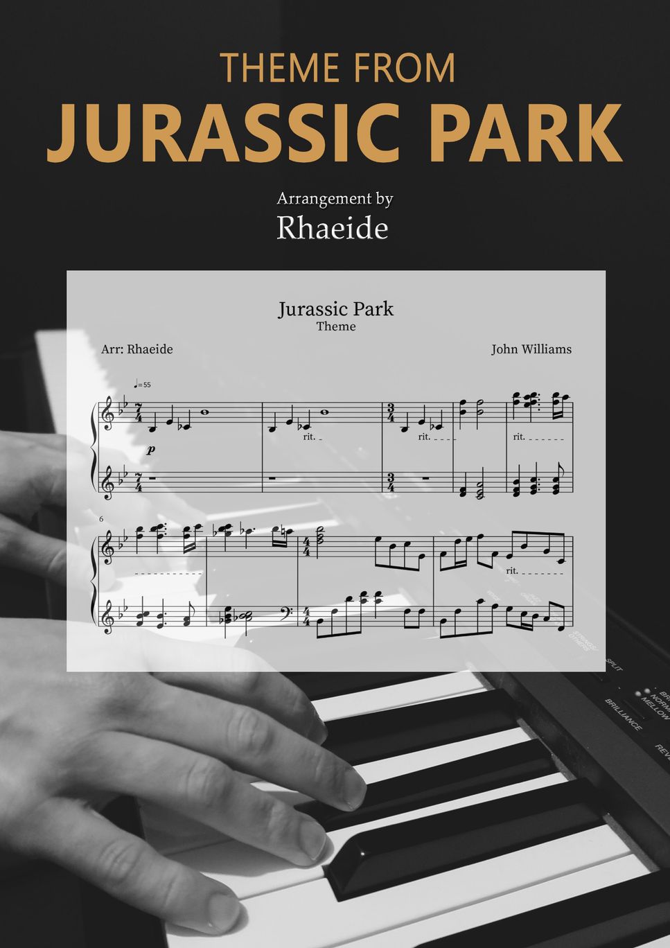 Jurassic Park - Theme (John Williams) Sheets By Rhaeide