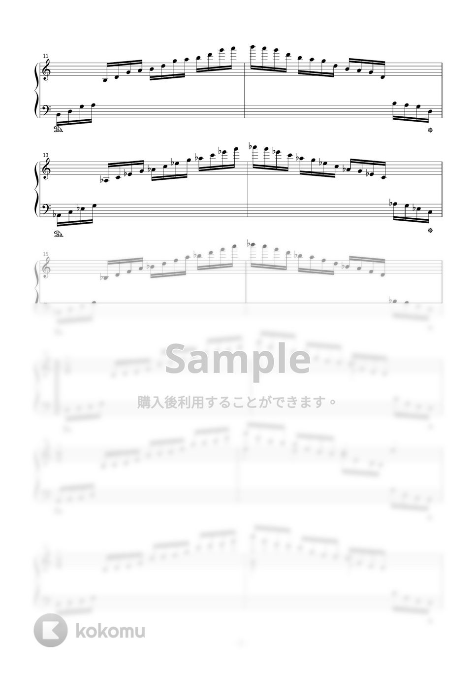 植松伸夫 - プレリュード 楽譜 by Yuki＠ピアノの先生