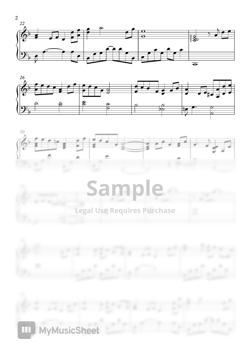 홍천기 OST (Lovers of the Red Sky) - AGAINST DESTINY (Sad Piano Theme BGM) by SweetPiano