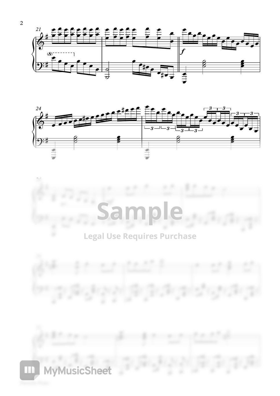 SQUID GAME - WAY BACK THEN (Piano Sheet) by Pianella Piano