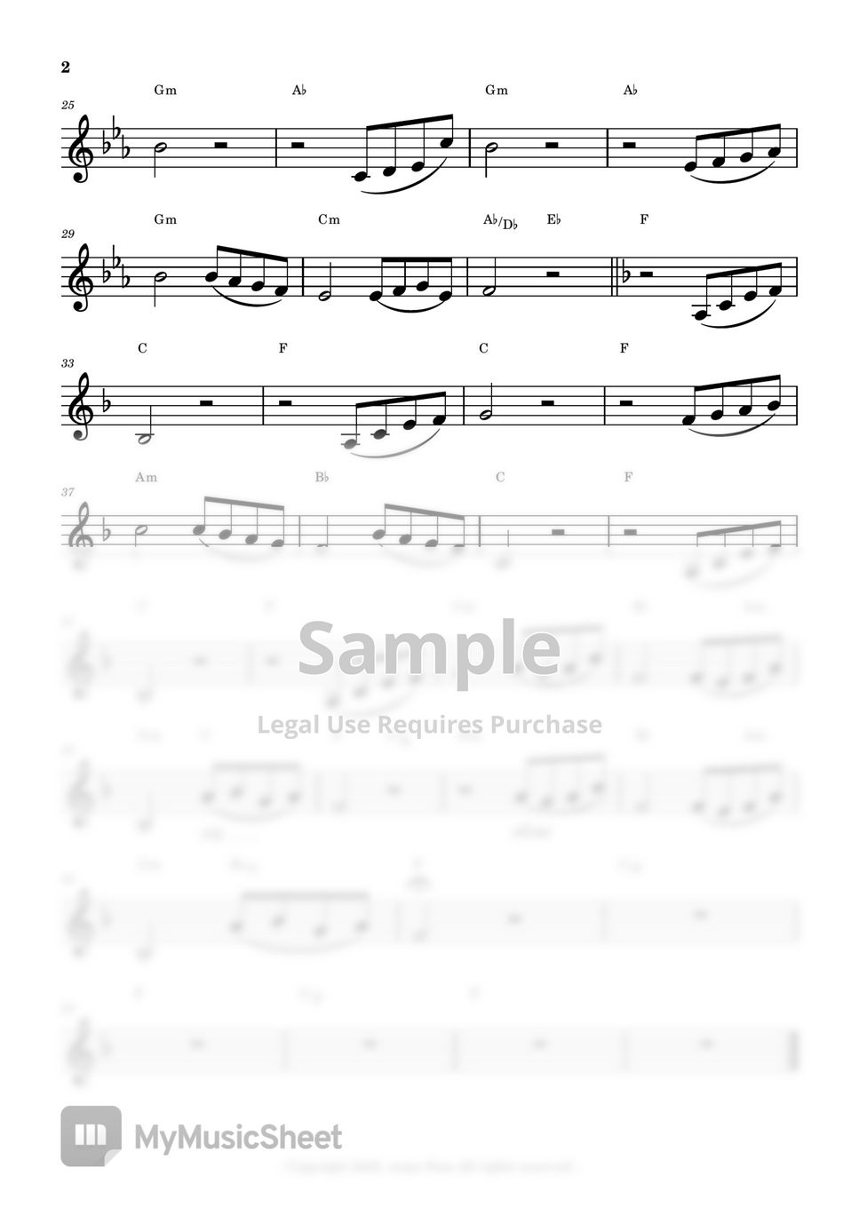 Disney Beauty And The Beast OST - Beauty And The Beast (Flute Sheet Music) by sonye flute