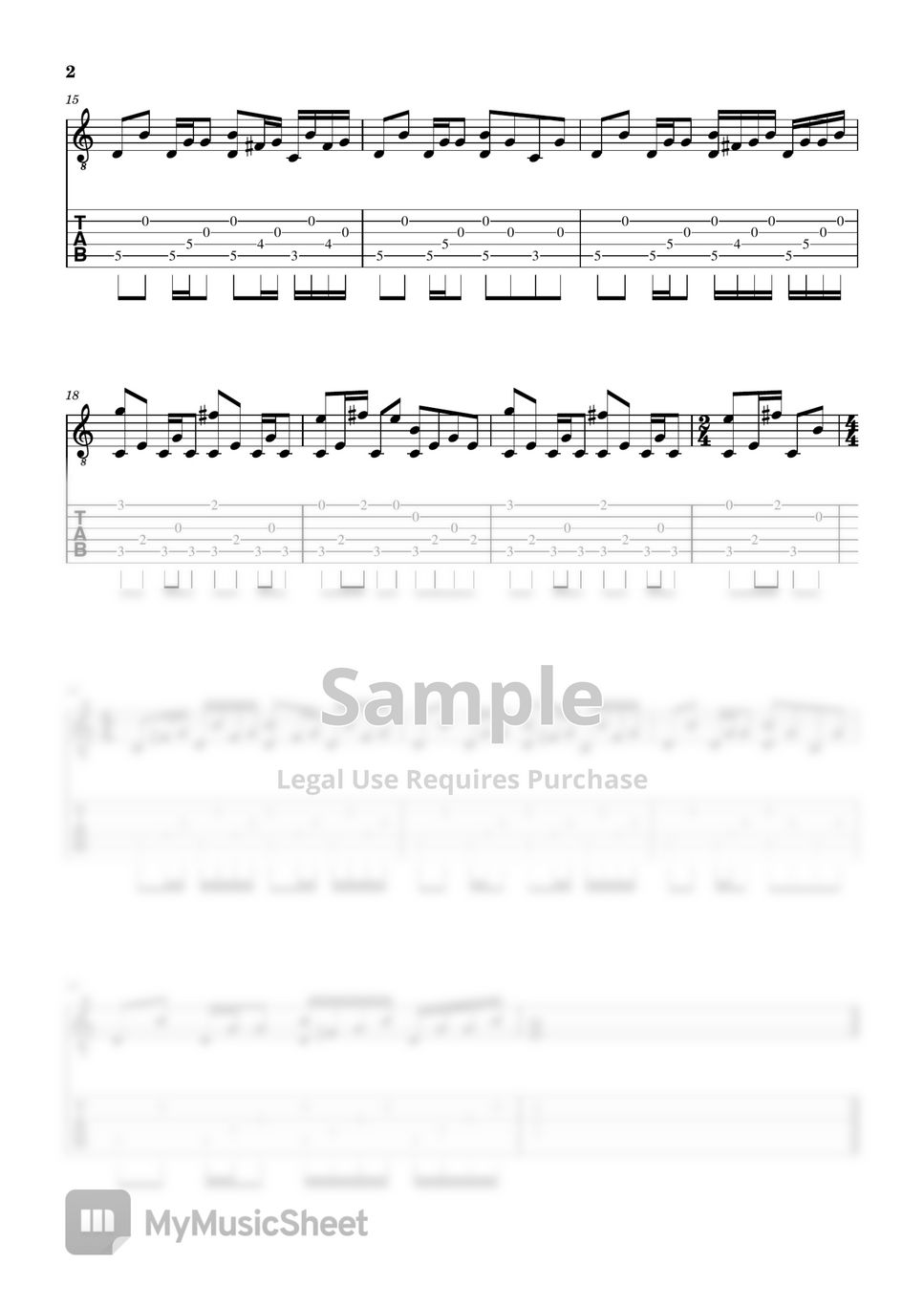 Haley Heynderickx - The Bug Collector Sheets by Not So Classic Guitar