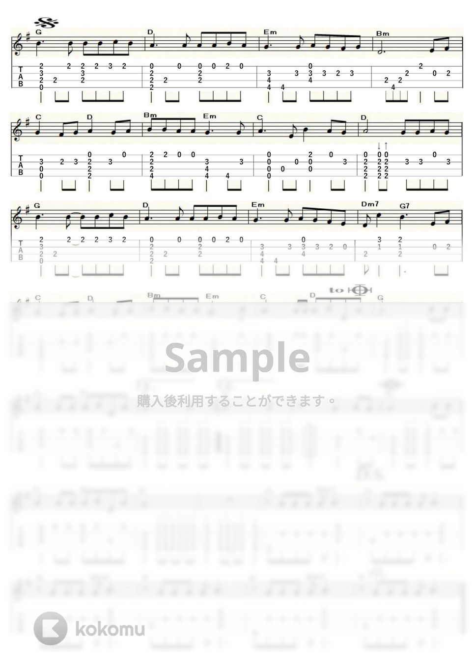 AKB48 - 365日の紙飛行機 (ｳｸﾚﾚｿﾛ / Low-G / 中級) by ukulelepapa
