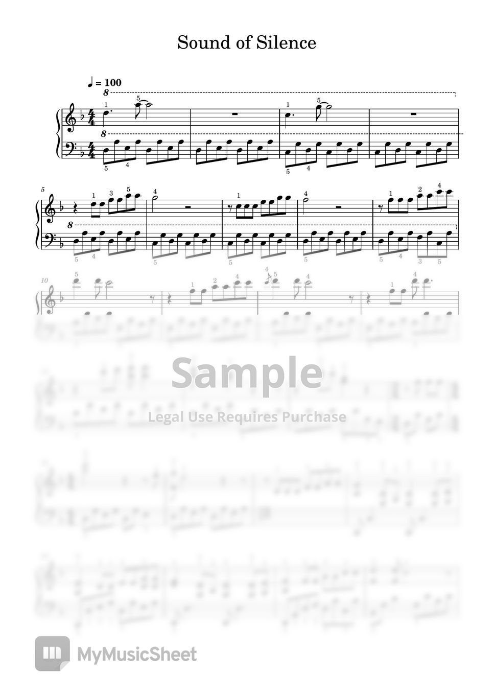 Simon & Garfunkel - Sound of Silence (Piano Solo) by SangHeart  Play